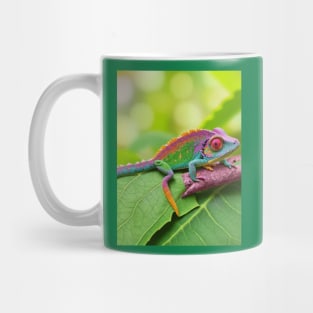 Now you see me, cute chameleon Mug